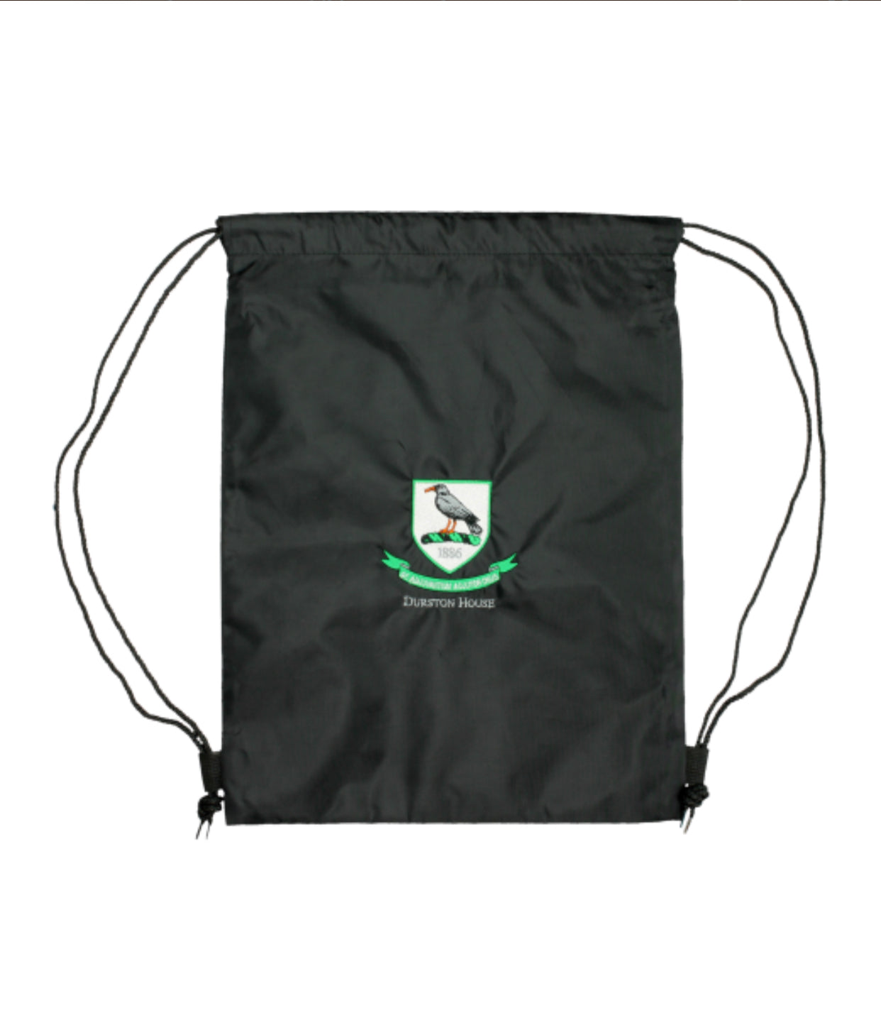Black Drawstring Bag