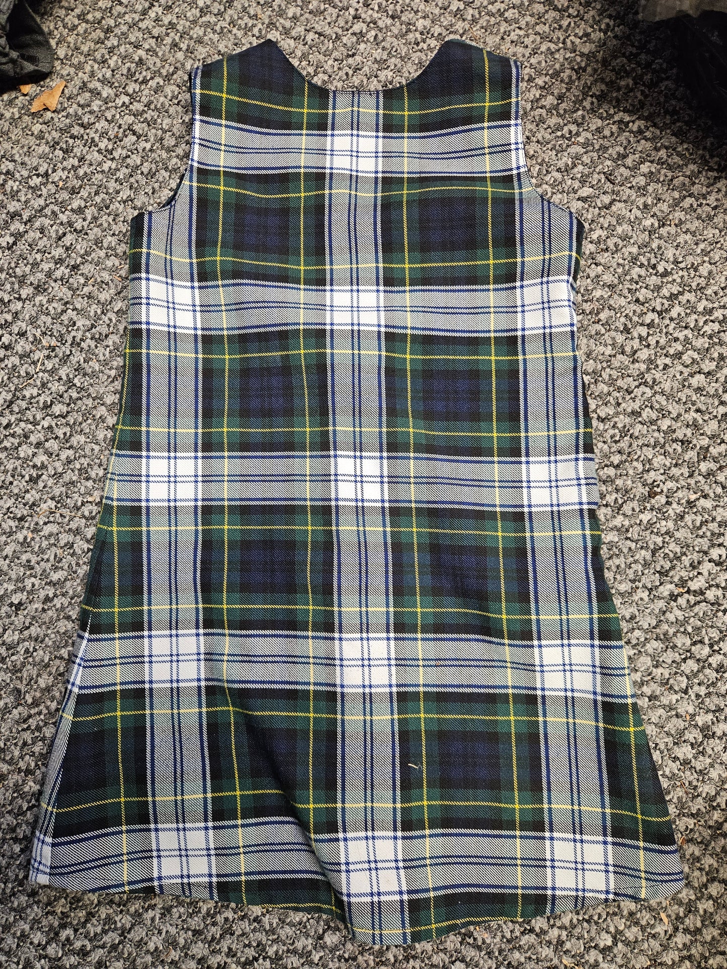 Tartan dress (pre-prep)